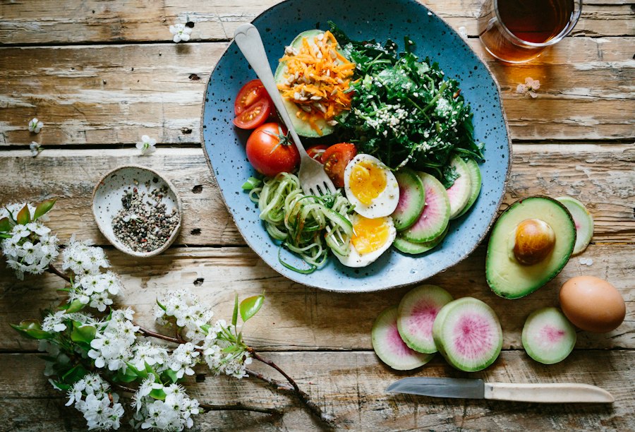 Healthy nutrition bowl